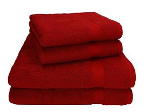 Betz Handtuch Set »4-tlg. Handtuch Set Premium 100% Baumwolle 2 Duschtücher Duschtuch Größe 70 x 140 cm 2 Handtücher Handtuch Größe 50 x 100 cm« (4-tlg)