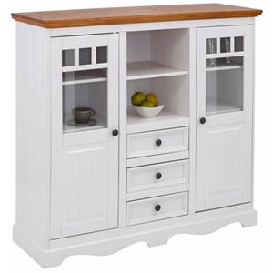 Home affaire Highboard MELISSA Breedte 132 cm