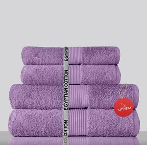 Sitheim-Europe Handtuch Set »GIZA LINE Handtücher aus 100% ägyptischer Baumwolle 4-teiliges Handtuchset« (Spar-Set, 4-tlg), 100% premium ägyptische Baumwolle