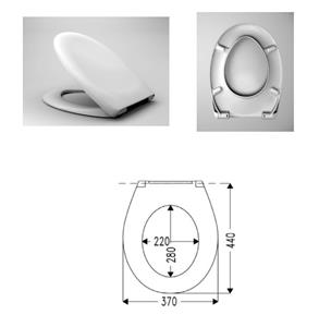 WC-Zitting Haro - Ecco softclose