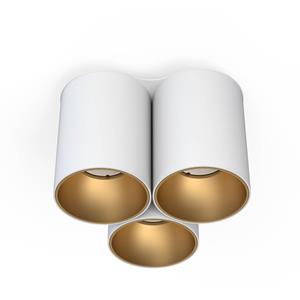 Nowodvorski Lighting Plafondlamp Eye Tone III, wit/goud