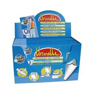 Urinelle Urinal »Damen Einweg Reise Urinal Camping«, Papier, (56-tlg), Frauenurinal Toilette 100% Biologisch