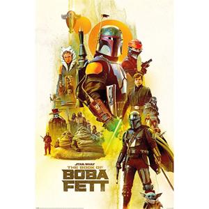 Pyramid Star Wars The Book Of Boba Poster 61x91,5cm
