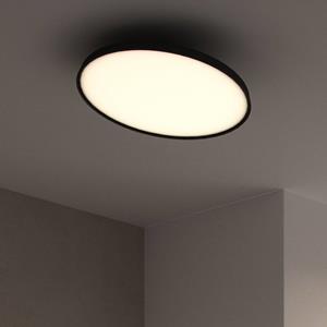 DFTP by Nordlux LED plafondlamp Kaito Pro, zwart, Ø 38,5 cm
