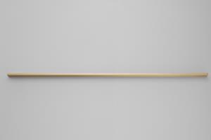 Saniclear Brass stabilisatiestang 120cm geborsteld messing - mat goud inkortbaar