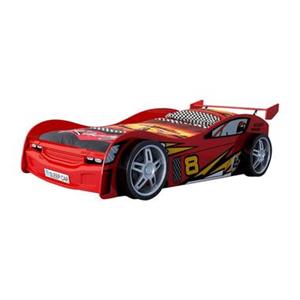 Vipack autobed Night Racer - rood - 68,5x111x241,5 cm