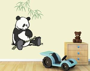 Klebefieber Wandtattoo Kinderzimmer NICI - Wild Friends Panda Fu Bao