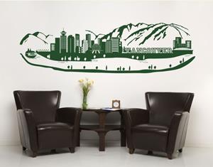 Klebefieber Wandtattoo Architektur & Skyline Vancouver