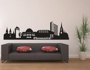 Klebefieber Wandtattoo Architektur & Skyline Chemnitz