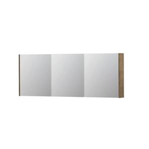 INK SPK1 Spiegelkast met 3 dubbelzijdige spiegeldeuren en stopcontact/schakelaar 1110810