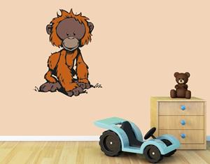 Klebefieber Wandtattoo Kinderzimmer NICI - Orang Utan