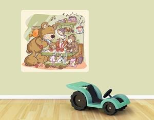 Klebefieber Wandtattoo Kinderzimmer NICI - Classic Bears