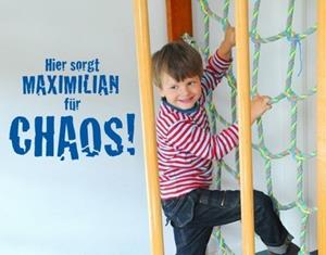 Klebefieber Wunschtext-Wandtattoo Kinderzimmer Wunschtext-Chaos