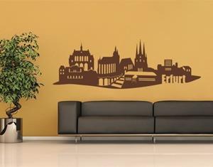 Klebefieber Wandtattoo Architektur & Skyline Skyline Erfurt