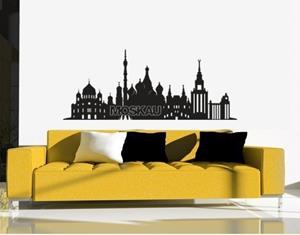 Klebefieber Wandtattoo Architektur & Skyline Skyline Moskau