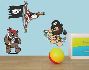 Klebefieber Wandtattoo Kinderzimmer NICI - Pirates