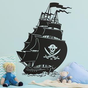 Klebefieber Wandtattoo Kinderzimmer No.SF506 Piratenschiff