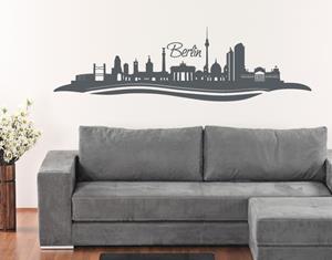 Klebefieber Wandtattoo Architektur & Skyline Skyline Berlin