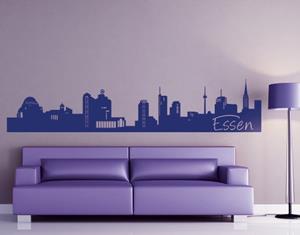 Klebefieber Wandtattoo Architektur & Skyline No.FB26 Essen Skyline I