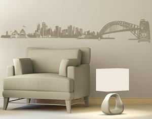 Klebefieber Wandtattoo Architektur & Skyline No.FB50 Sydney Skyline XXL