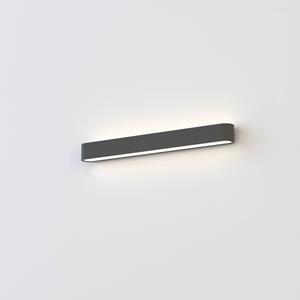 Nowodvorski Lighting LED wandlamp Soft, breedte 60 cm, grafiet