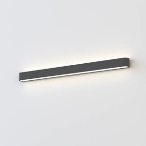 Nowodvorski Lighting LED wandlamp Soft, breedte 90 cm, grafiet