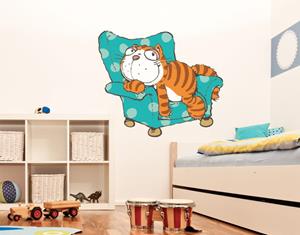 Klebefieber Wandtattoo Kinderzimmer NICI - Cool Cats Katze Hungry
