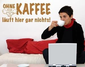 Klebefieber Wandtattoo Küchenspruch Ohne Kaffee...
