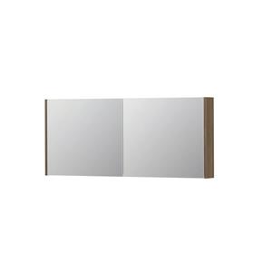 INK SPK1 Spiegelkast met 2 dubbelzijdige spiegeldeuren en stopcontact/schakelaar 1110770