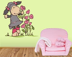 Klebefieber Wandtattoo Kinderzimmer NICI - Jolly Lucy