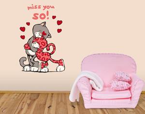 Klebefieber Wandtattoo Kinderzimmer NICI - Love Cats