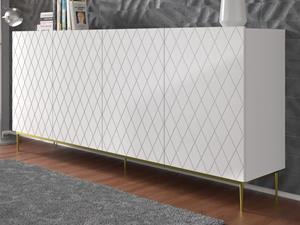 Mobistoxx Dressoir DINA 4 deuren wit