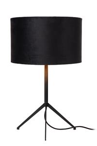click-licht Tischleuchte »Tischleuchte Tondo in Schwarz E27«, Tischleuchte, Nachttischlampe, Tischlampe