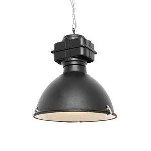 QAZQA Industriële hanglamp zwart 53,5 cm - Sicko