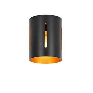 QAZQA Plafondlamp yana - Goud - Design - D 13cm