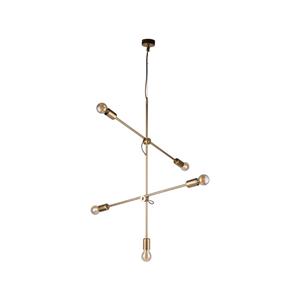 Nowodvorski Gouden hanglamp Sticks 5x E27 9076