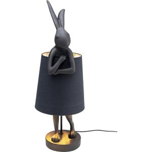 Kare Design Tafellamp Animal Rabbit Matt Black 68cm