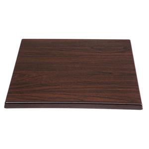 Bolero quadratische Tischplatte dunkel Braun