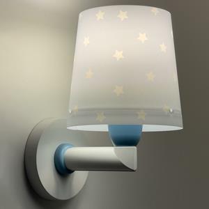 Dalber Kinderkamer wandlamp Star Light soft blauw 82219T