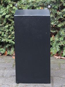 HO-Jeuken Zuil light cement, zwart 40x20x20 cm
