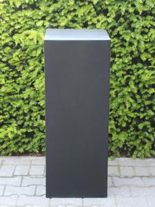 HO-Jeuken Sokkel zwart, light cement 100x40x40 cm
