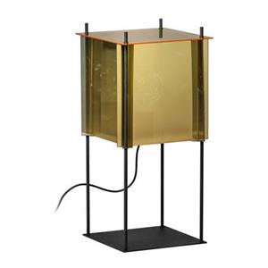 ETH Cube - Tafellamp - Zilver Goud - 53 cm hoog