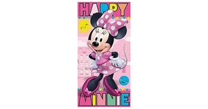 Minnie Mouse Bade-/Strandtuch in Bunt 70 x 140 mehrfarbig