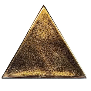 Terre d'Azur Cima wandtegel 11x13cm goud - 34 stuks per doos