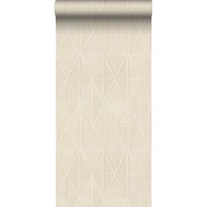 Origin - luxury wallcoverings Origin Wallcoverings eco-texture vliesbehang origami motief zand beige