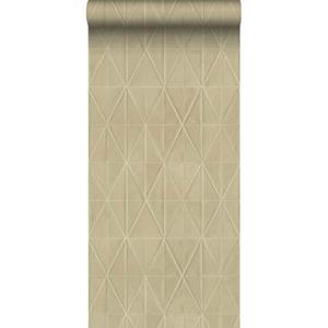 Origin - luxury wallcoverings Origin Wallcoverings eco-texture vliesbehang origami motief beige - 34