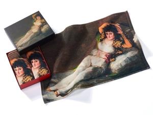 MuseARTa Gästehandtücher »Francisco de Goya - Die bekleidete Maja« (2-St),  Gästehandtücher (2 Stück), Kunstwerke Gästehandtücher ca.60x40 cm Ges
