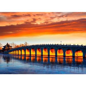 Papermoon Fotobehang Beijing zoemer Palace Bridge