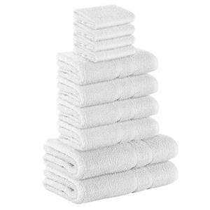 StickandShine Handtuch Set »4x Gästehandtuch 4x Handtücher 2x Duschtücher SET 100% Baumwolle« (Spar-SET)