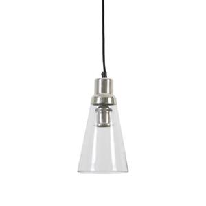 Light & Living  Hanglamp June - 14x14x29 - Zilver